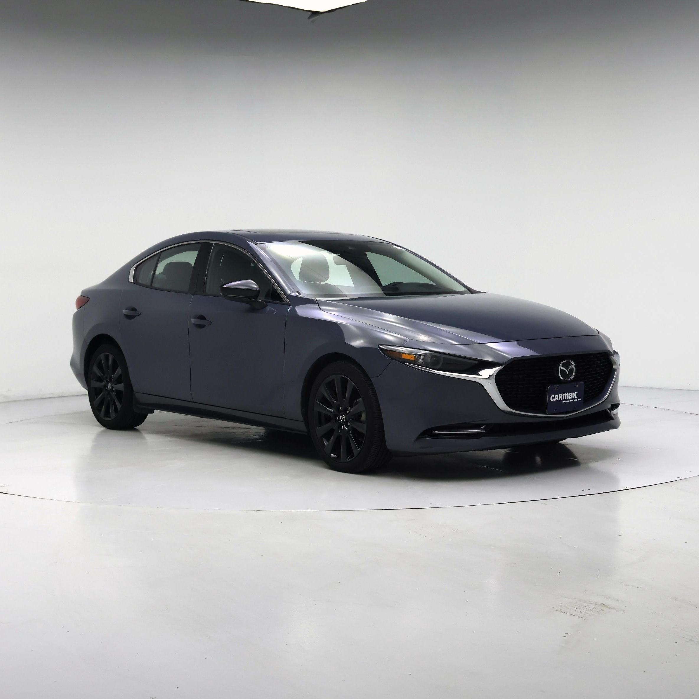 Blue 2022 Mazda MAZDA3 Sedan All-Wheel Drive Automatic