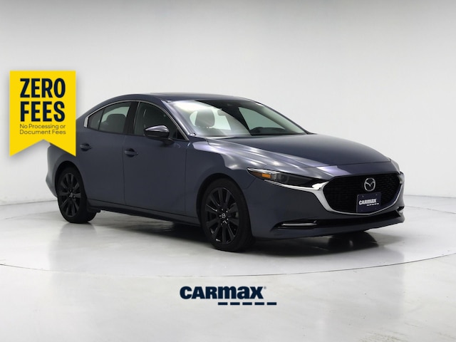 Blue 2022 Mazda MAZDA3 Sedan All-Wheel Drive Automatic