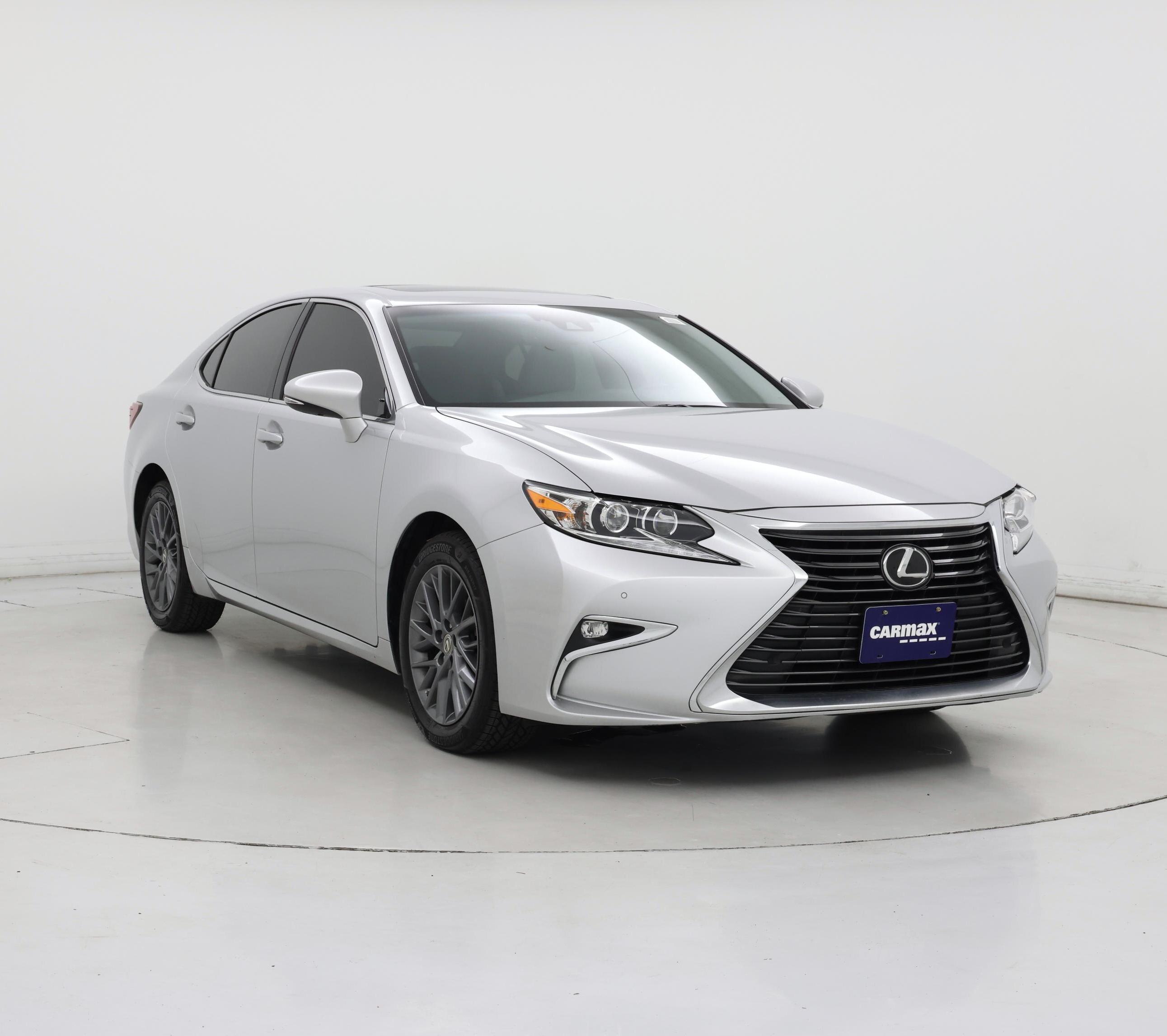 Silver 2018 Lexus ES 350 FWD Sedan Front-Wheel Drive Automatic
