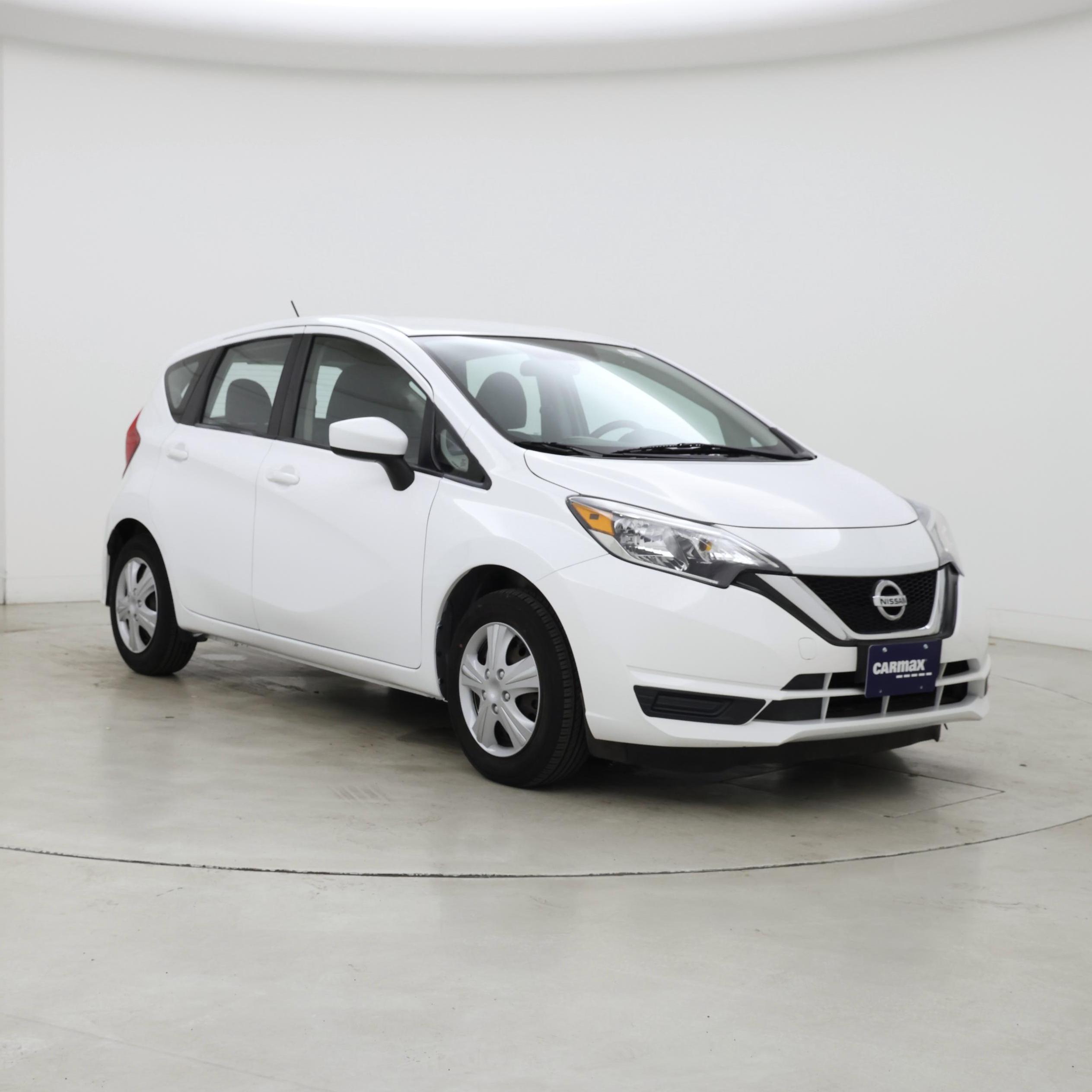 White 2017 Nissan Versa Note Hatchback Front-Wheel Drive Automatic