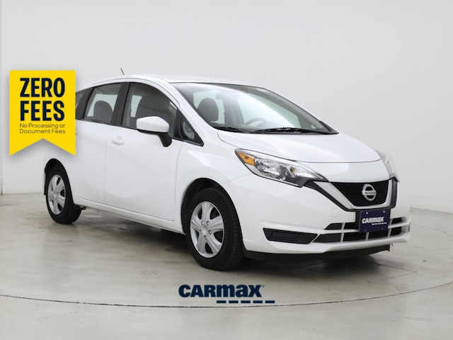 White 2017 Nissan Versa Note Hatchback Front-Wheel Drive Automatic