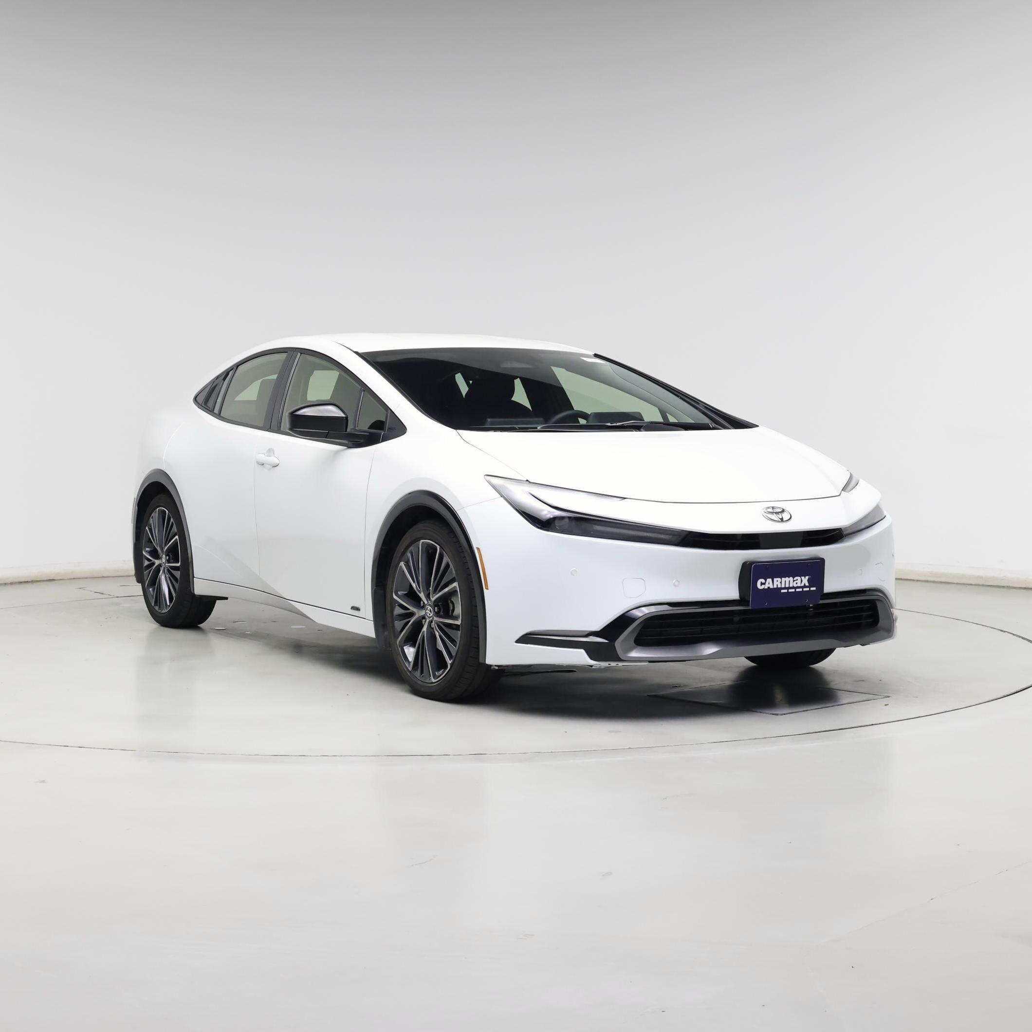 White 2023 Toyota Prius Hatchback All-Wheel Drive Automatic