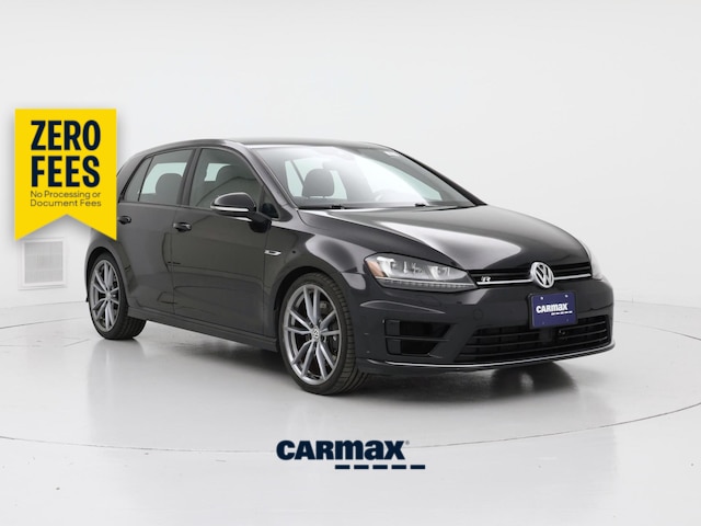 Black 2017 Volkswagen Golf R Hatchback All-Wheel Drive Automatic