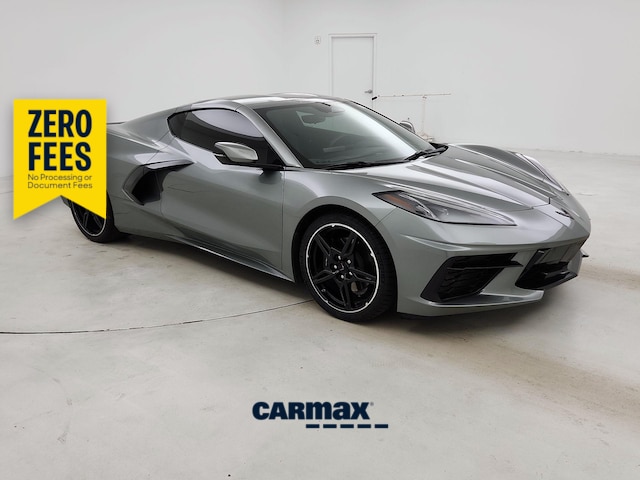 Gray 2024 Chevrolet Corvette Coupe Rear-Wheel Drive Automatic