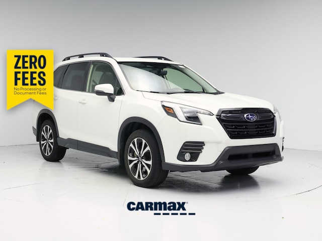 White 2023 Subaru Forester Limited Crossover AWD SUV / Crossover All-Wheel Drive Automatic