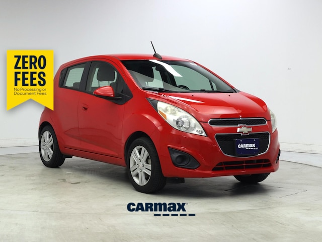 Red 2015 Chevrolet Spark 1LT FWD Hatchback Front-Wheel Drive Automatic