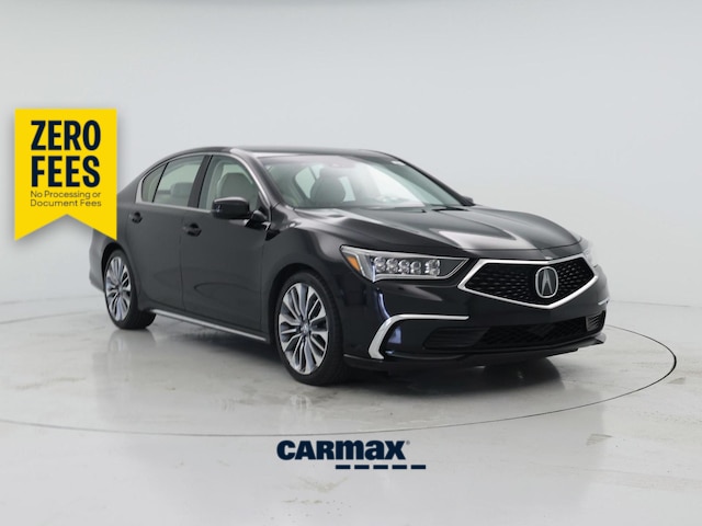 Black 2018 Acura RLX FWD with Technology Package Sedan Front-Wheel Drive Automatic