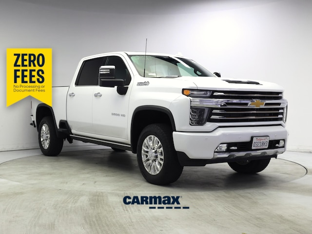 White 2021 Chevrolet Silverado 3500HD Pickup Truck Four-Wheel Drive Automatic