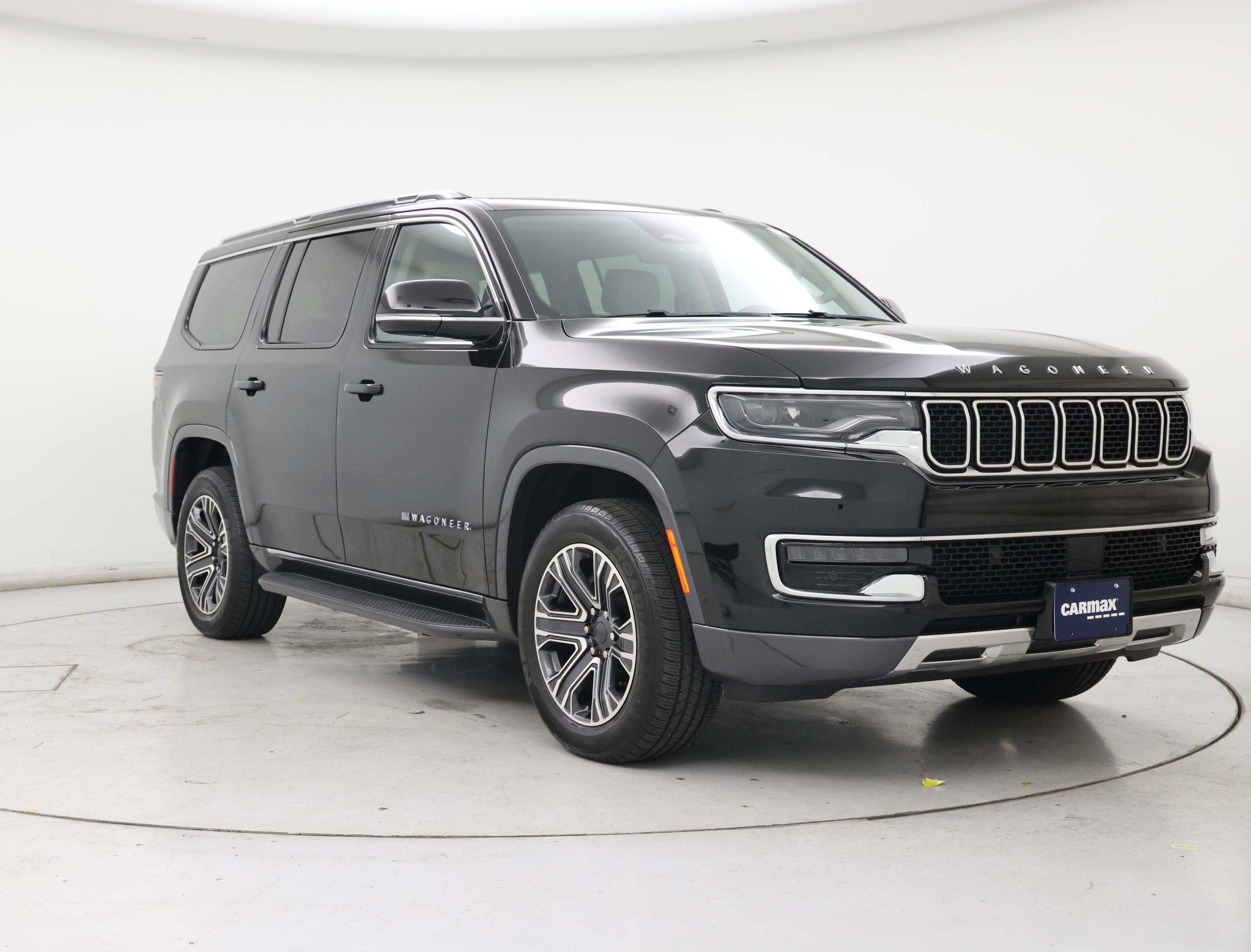 Black 2022 Jeep Wagoneer SUV / Crossover Four-Wheel Drive Automatic