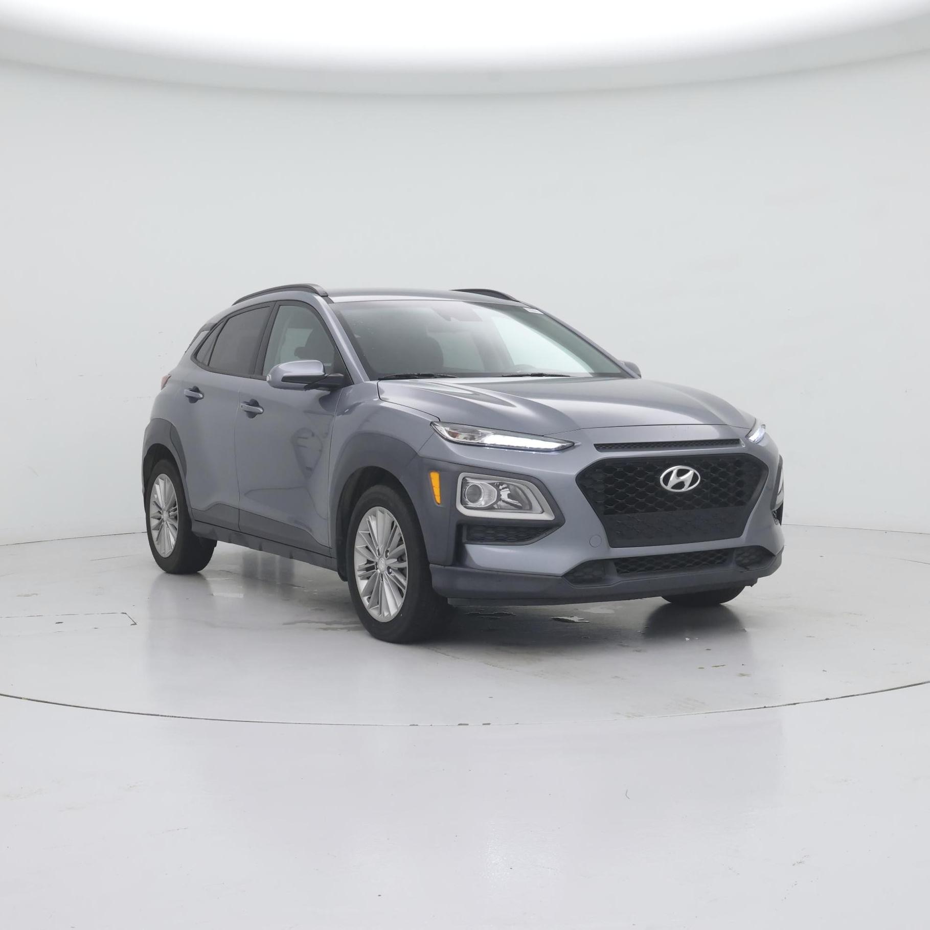 Silver 2021 Hyundai Kona SUV / Crossover Front-Wheel Drive Automatic
