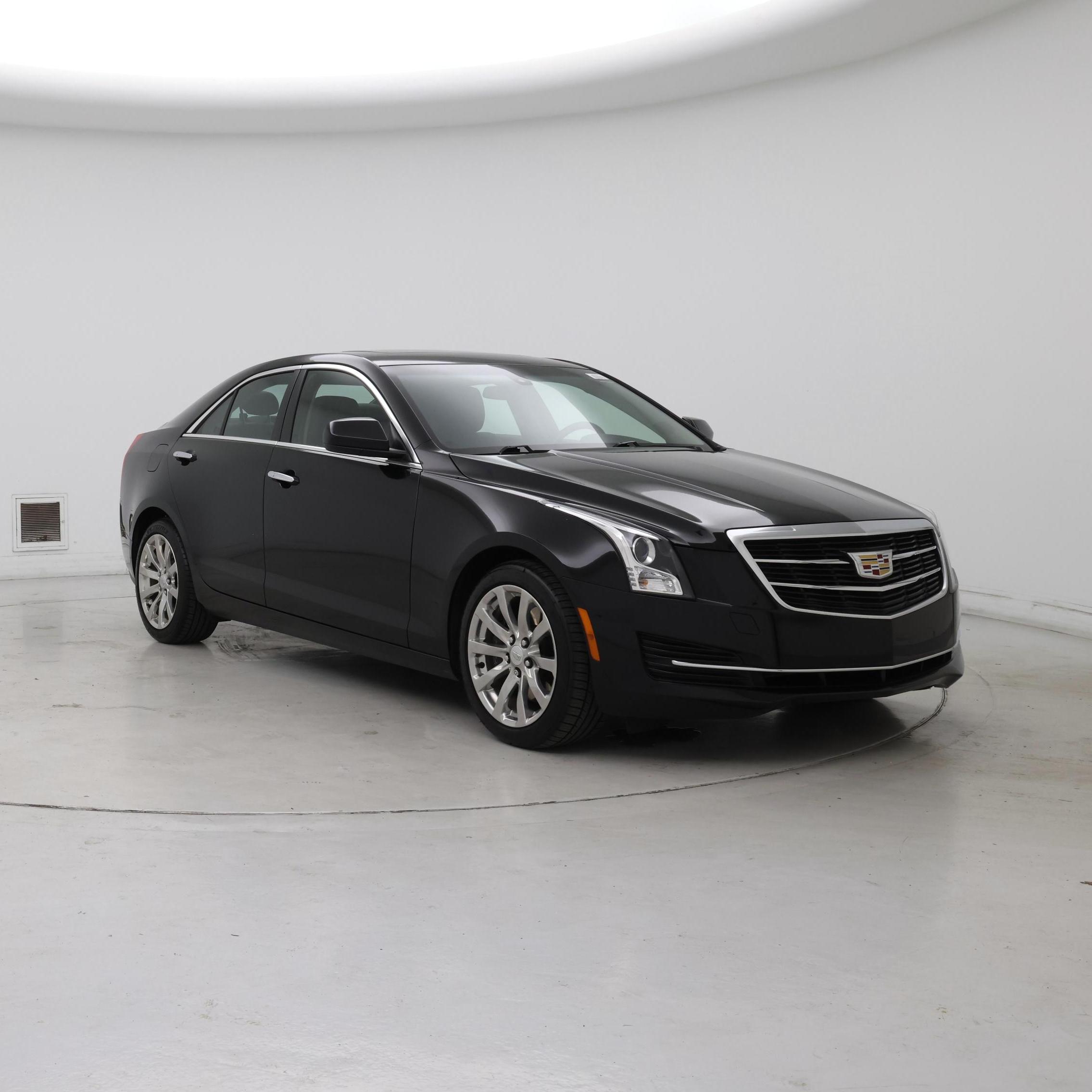 Black 2017 Cadillac ATS 2.0T AWD Sedan All-Wheel Drive Automatic