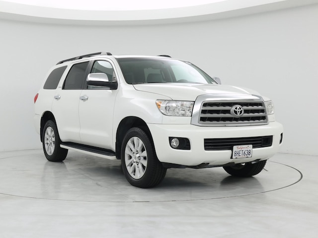 White 2016 Toyota Sequoia Platinum 4WD SUV / Crossover Four-Wheel Drive Automatic