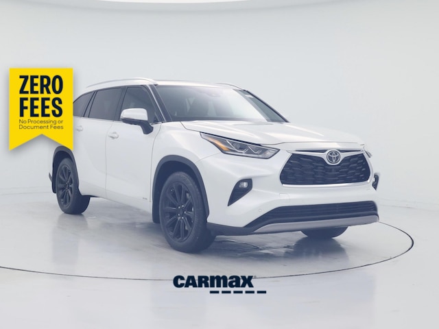 White 2026 Toyota Highlander Hybrid Platinum AWD SUV / Crossover All-Wheel Drive Automatic
