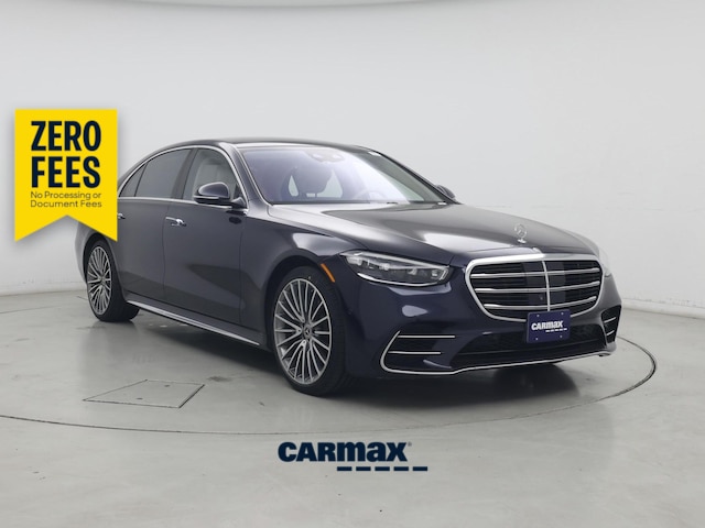 Blue 2022 Mercedes-Benz S-Class S 580 4MATIC AWD Sedan All-Wheel Drive Automatic