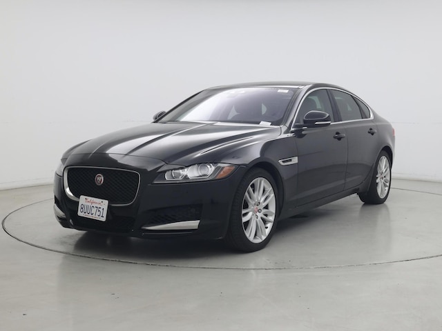 Black 2017 Jaguar XF 35t Prestige RWD Sedan Rear-Wheel Drive Automatic
