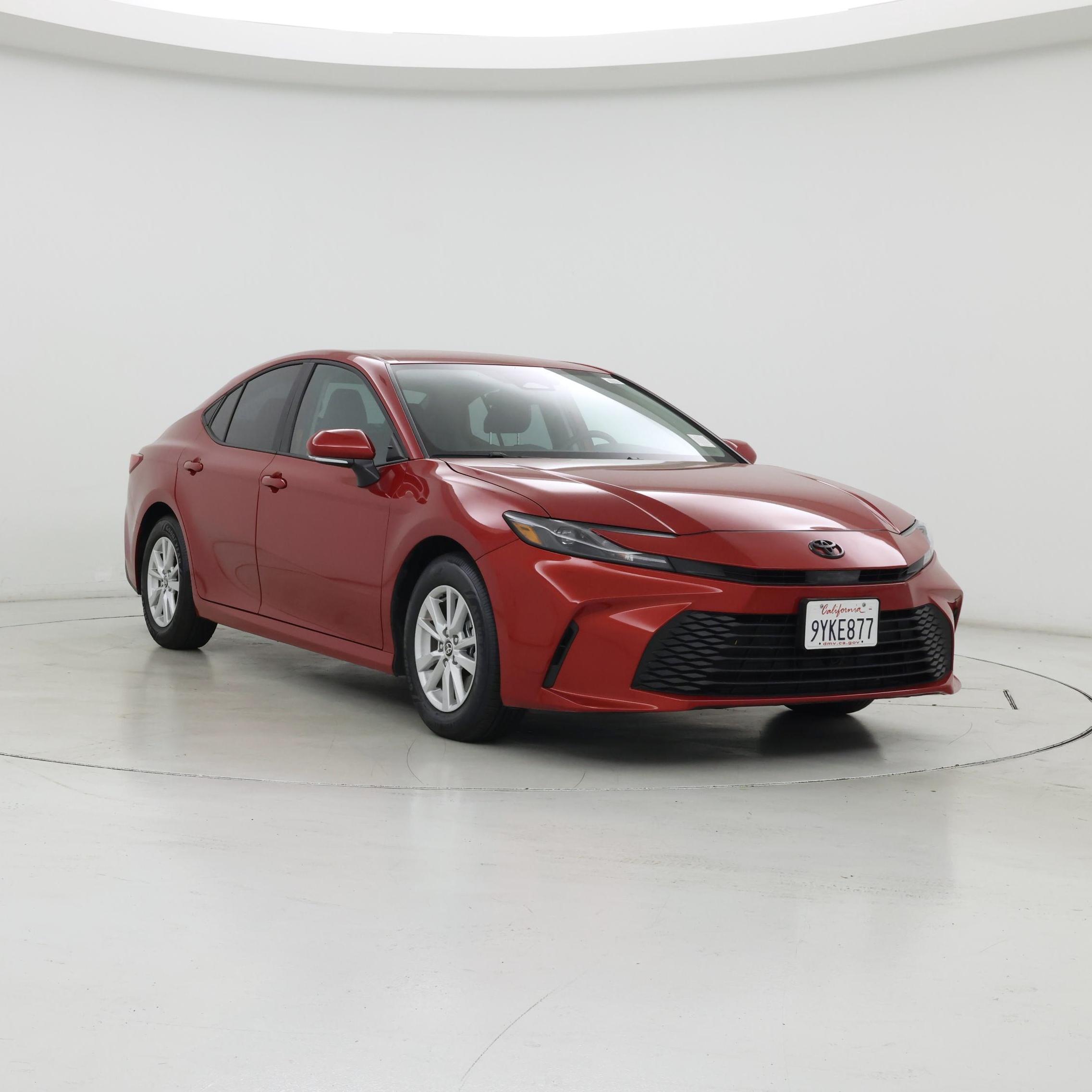 Red 2026 Toyota Camry LE FWD Sedan Front-Wheel Drive Automatic