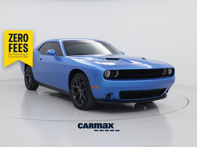 Blue 2023 Dodge Challenger SXT RWD Coupe Rear-Wheel Drive Automatic