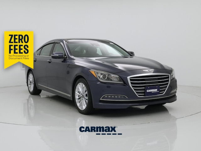 Blue 2016 Hyundai Genesis Sedan Automatic