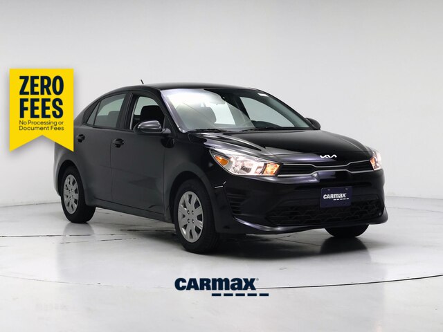 Black 2023 Kia Rio LX FWD Sedan Front-Wheel Drive Automatic