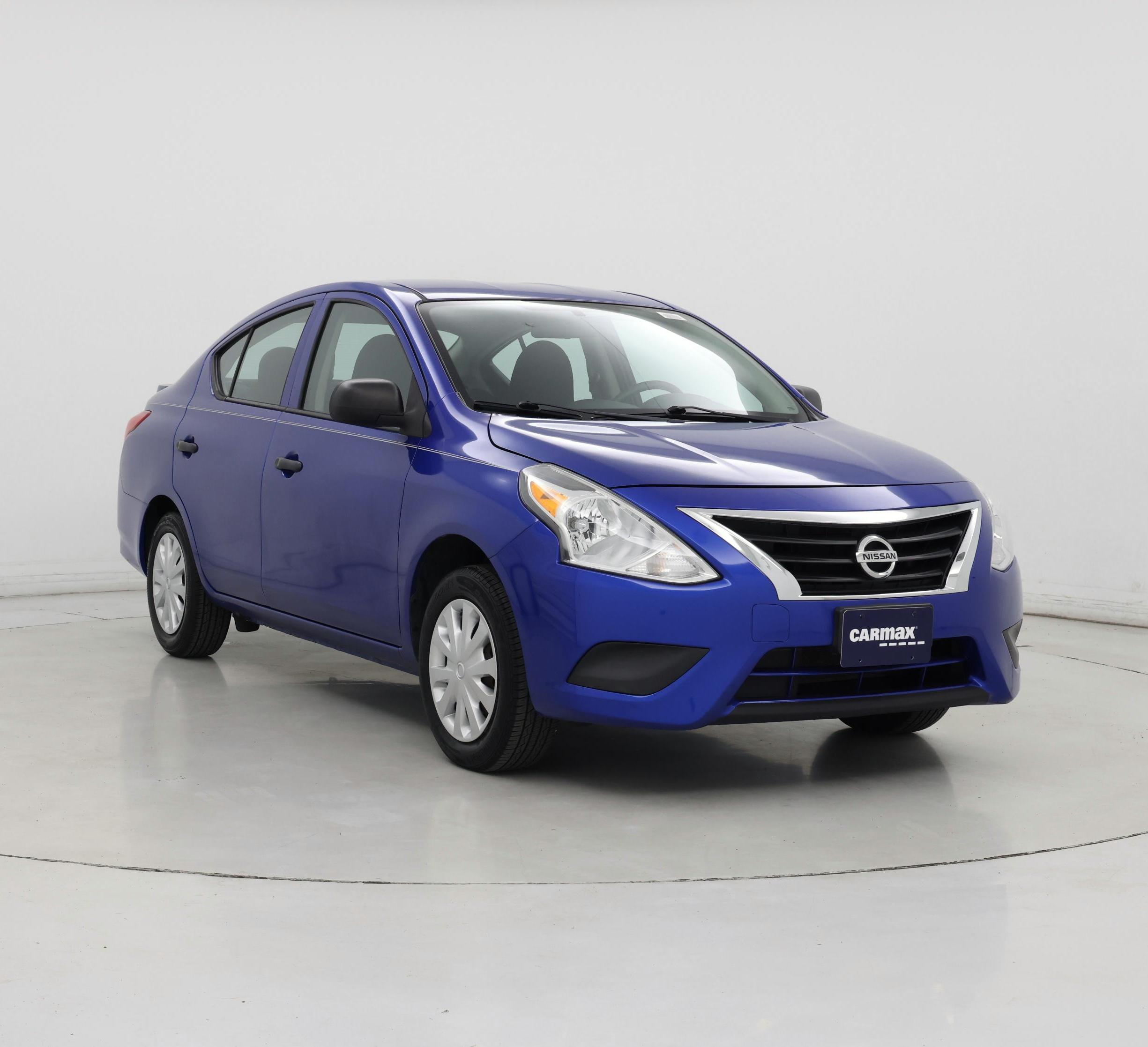 Blue 2015 Nissan Versa Sedan  Automatic