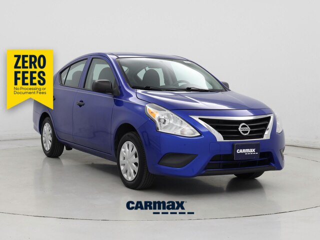 Blue 2015 Nissan Versa Sedan Automatic