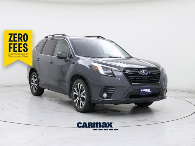 Gray 2022 Subaru Forester Limited Crossover AWD SUV / Crossover All-Wheel Drive Automatic