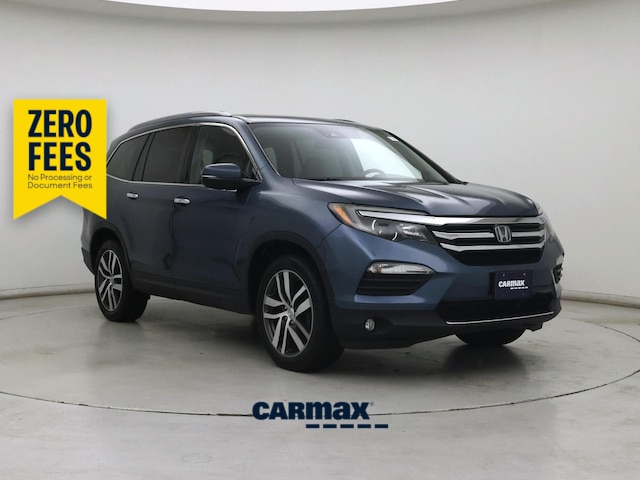 Blue 2017 Honda Pilot Elite AWD SUV / Crossover All-Wheel Drive Automatic
