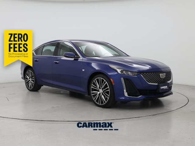 Blue 2024 Cadillac CT5 Sedan All-Wheel Drive Automatic