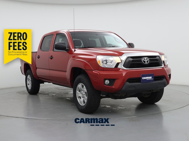 Red 2015 Toyota Tacoma Pickup Truck Automatic