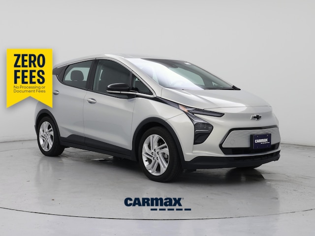 Silver 2023 Chevrolet Bolt EV 1LT FWD Hatchback Front-Wheel Drive Automatic