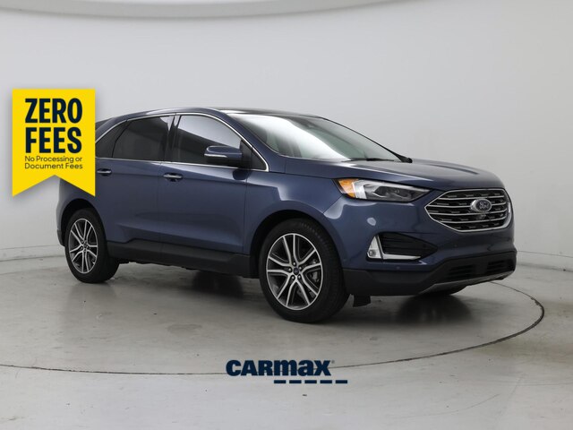 Blue 2019 Ford Edge SUV / Crossover Front-Wheel Drive Automatic