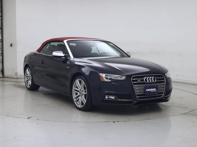 Blue 2016 Audi S5 3.0T quattro Premium Plus Cabriolet AWD Convertible All-Wheel Drive Automatic