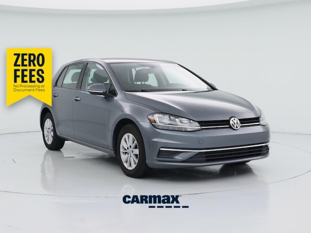 Gray 2019 Volkswagen Golf S FWD Hatchback Front-Wheel Drive Automatic