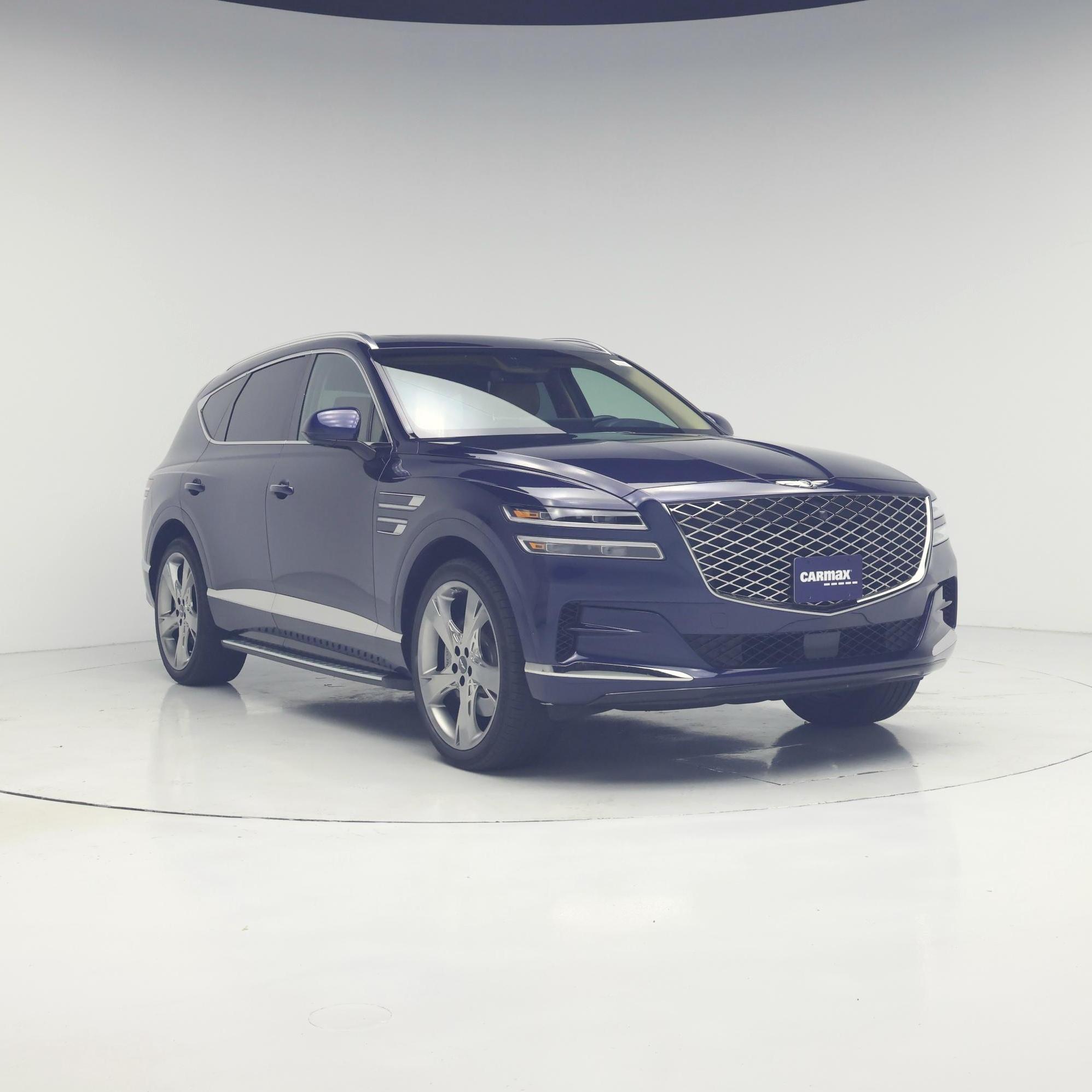 Blue 2023 Genesis GV80 SUV / Crossover All-Wheel Drive Automatic