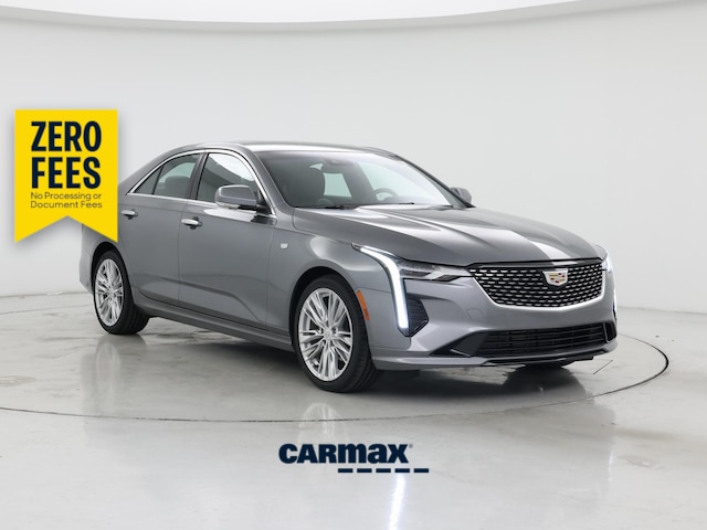 Gray 2020 Cadillac CT4 Sedan Rear-Wheel Drive Automatic