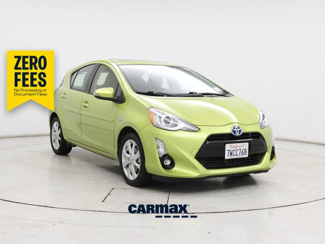 Green 2016 Toyota Prius c Four Hatchback Front-Wheel Drive Automatic