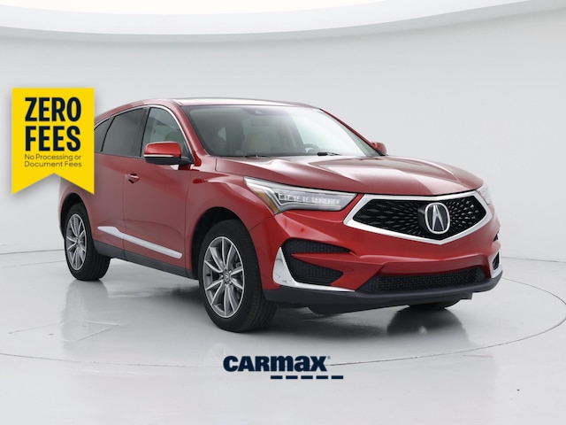 Red 2021 Acura RDX SH-AWD with Technology Package SUV / Crossover All-Wheel Drive Automatic