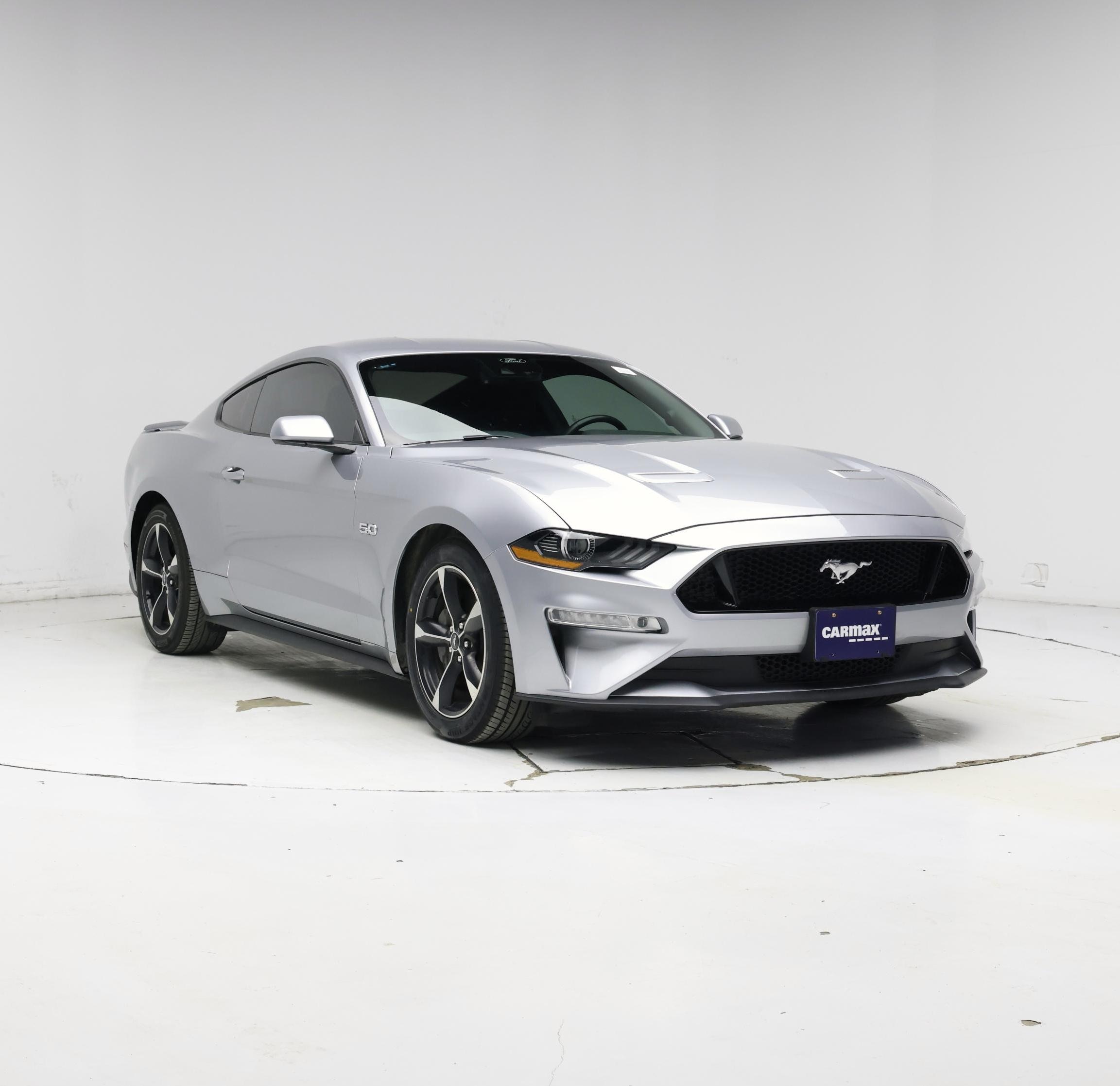 Silver 2023 Ford Mustang Coupe Rear-Wheel Drive Automatic