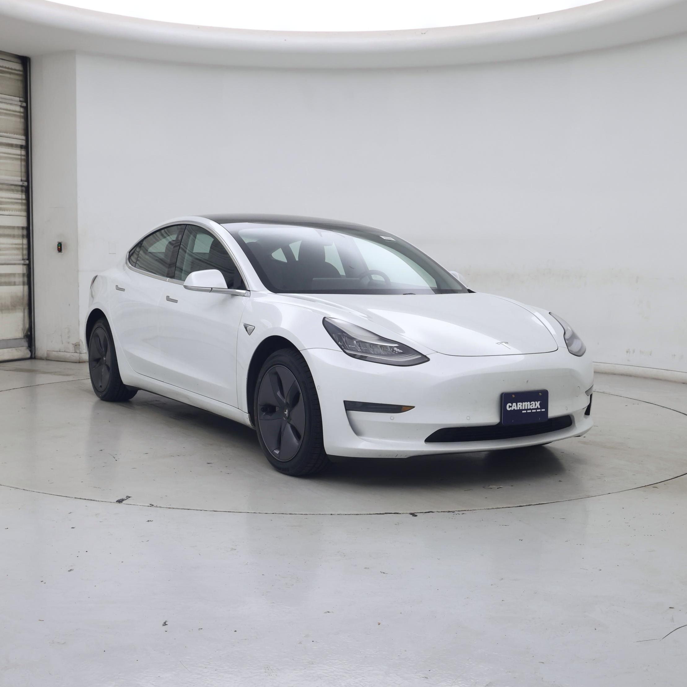 White 2020 Tesla Model 3 Sedan Rear-Wheel Drive Automatic