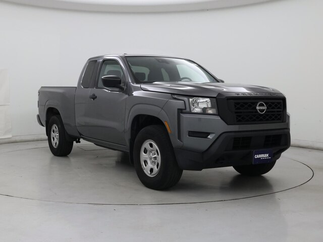 Gray 2022 Nissan Frontier S King Cab 4WD Pickup Truck Four-Wheel Drive Automatic