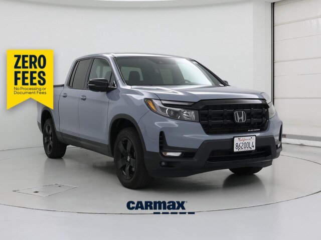 Gray 2025 Honda Ridgeline Black Edition AWD Pickup Truck All-Wheel Drive Automatic