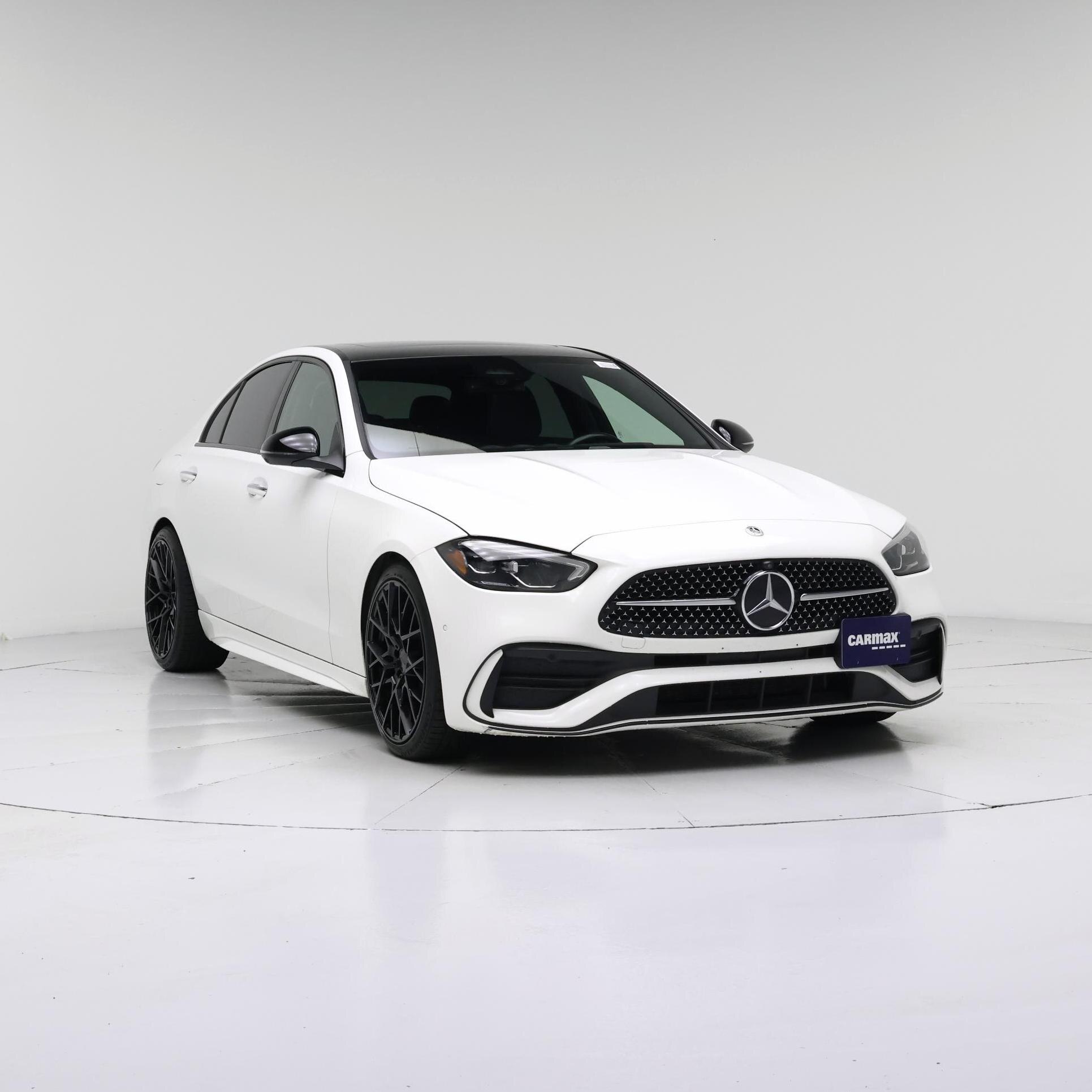 White 2022 Mercedes-Benz C-Class Sedan All-Wheel Drive Automatic