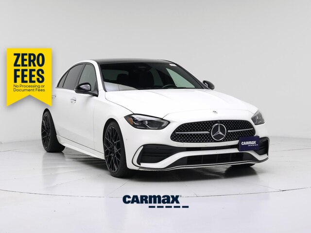 White 2022 Mercedes-Benz C-Class Sedan All-Wheel Drive Automatic