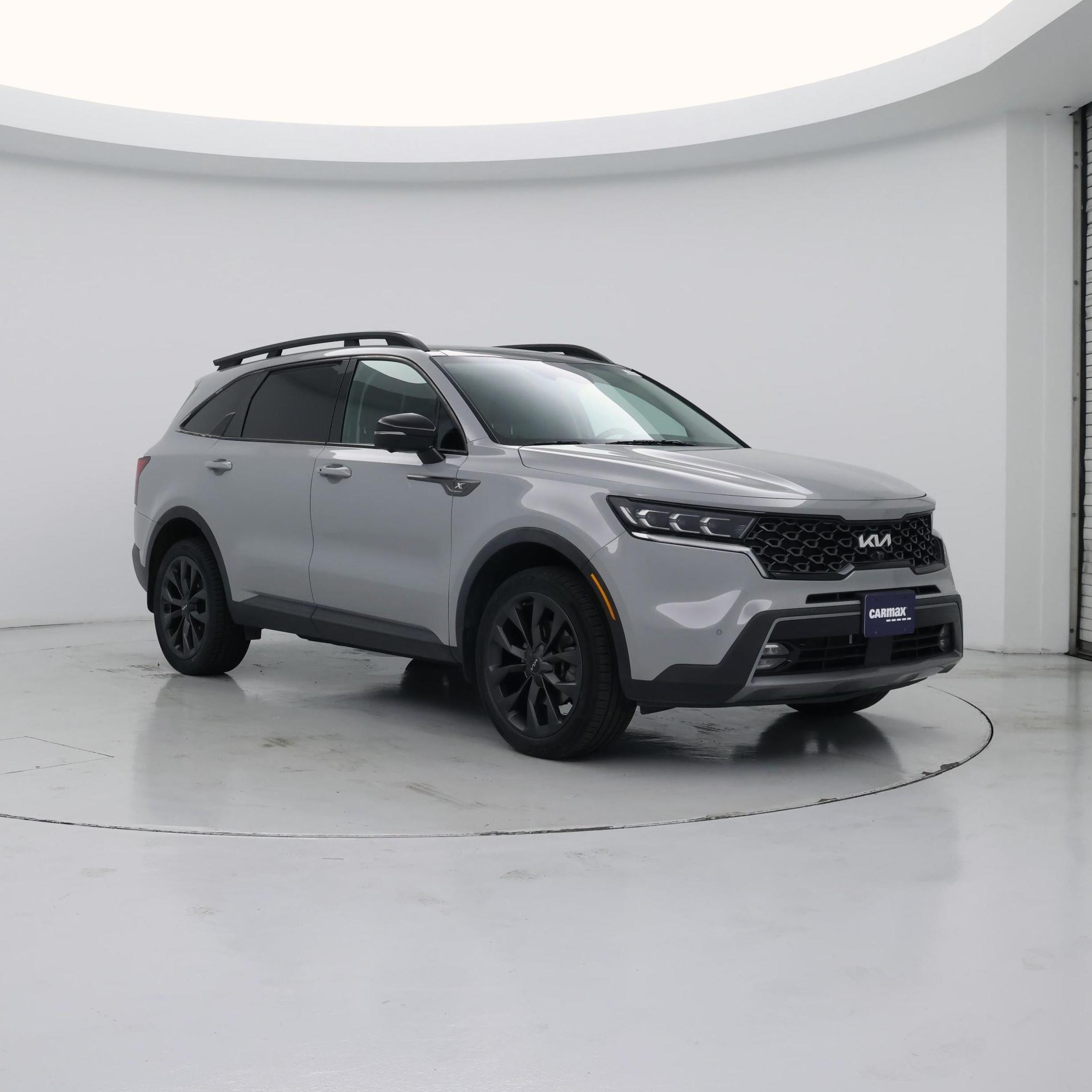 Gray 2022 Kia Sorento X-Line SX Prestige AWD SUV / Crossover All-Wheel Drive Automatic