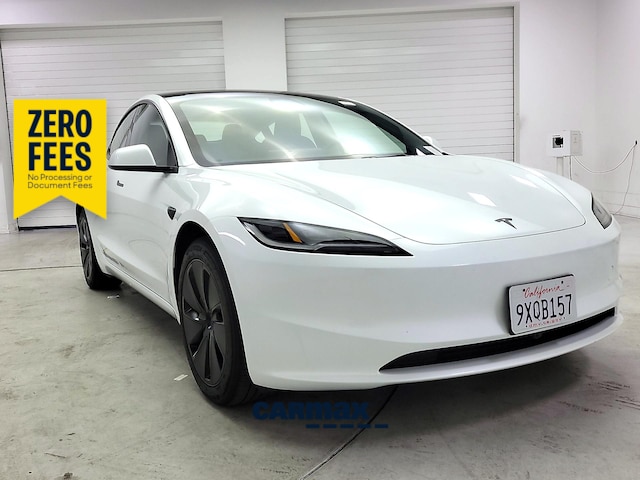 White 2026 Tesla Model 3 Premium RWD Sedan Automatic
