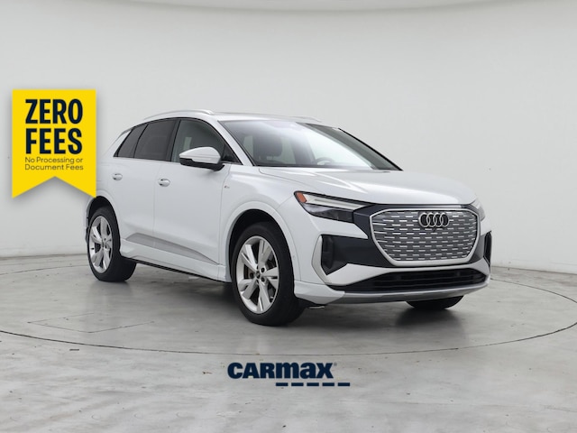 White 2023 Audi Q4 e-tron quattro Premium Plus 50 SUV / Crossover All-Wheel Drive Automatic