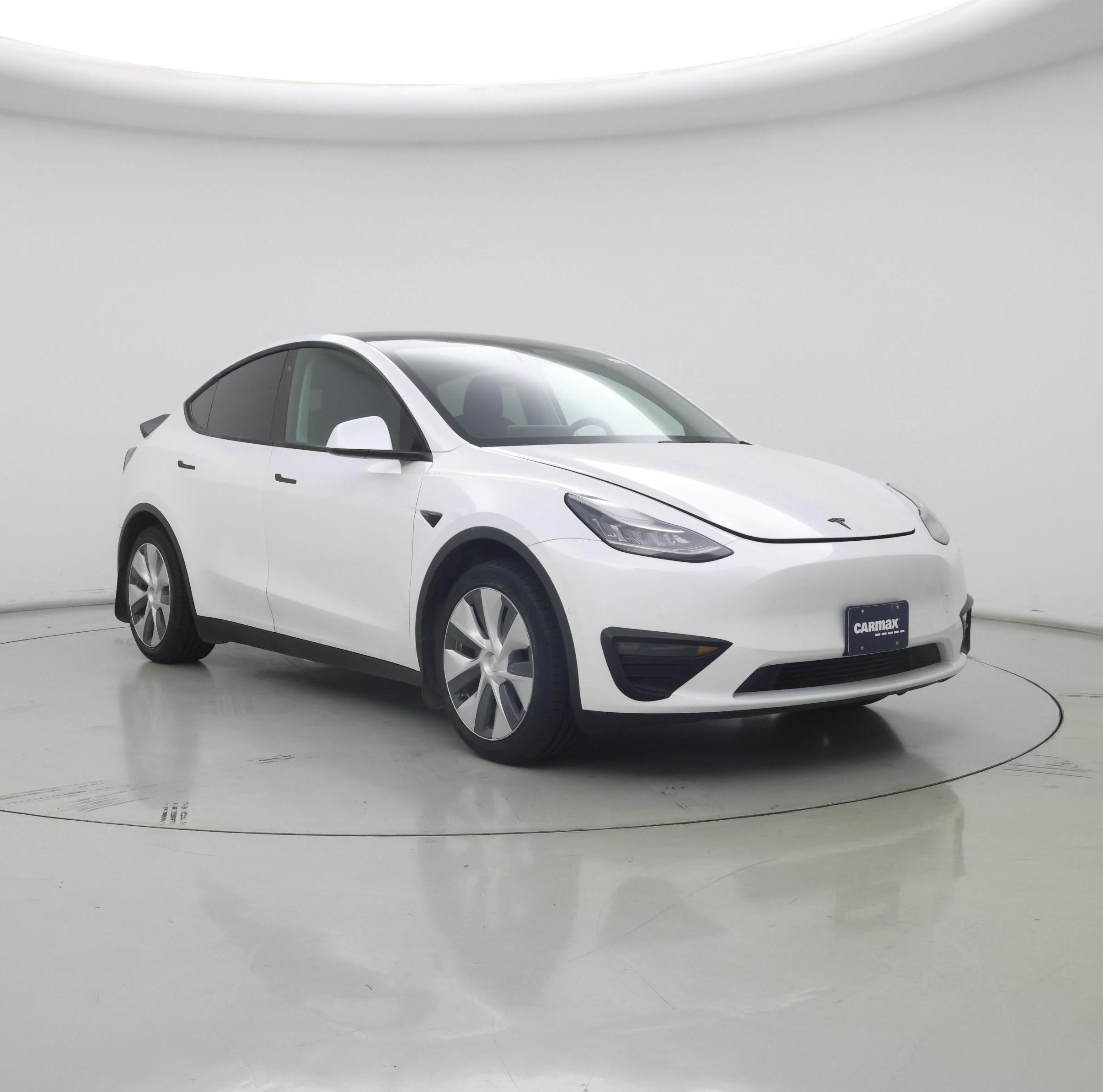 White 2020 Tesla Model Y SUV / Crossover All-Wheel Drive Automatic