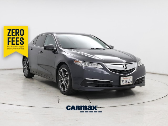 Gray 2016 Acura TLX Sedan Front-Wheel Drive Automatic