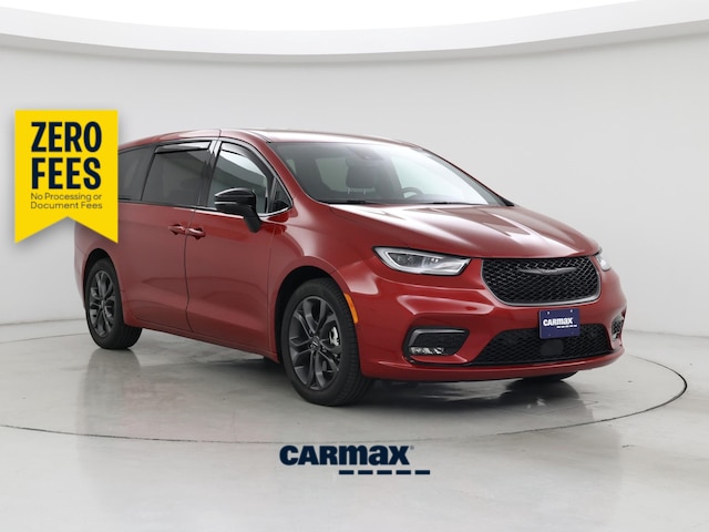 Red 2026 Chrysler Pacifica Minivan Front-Wheel Drive Automatic