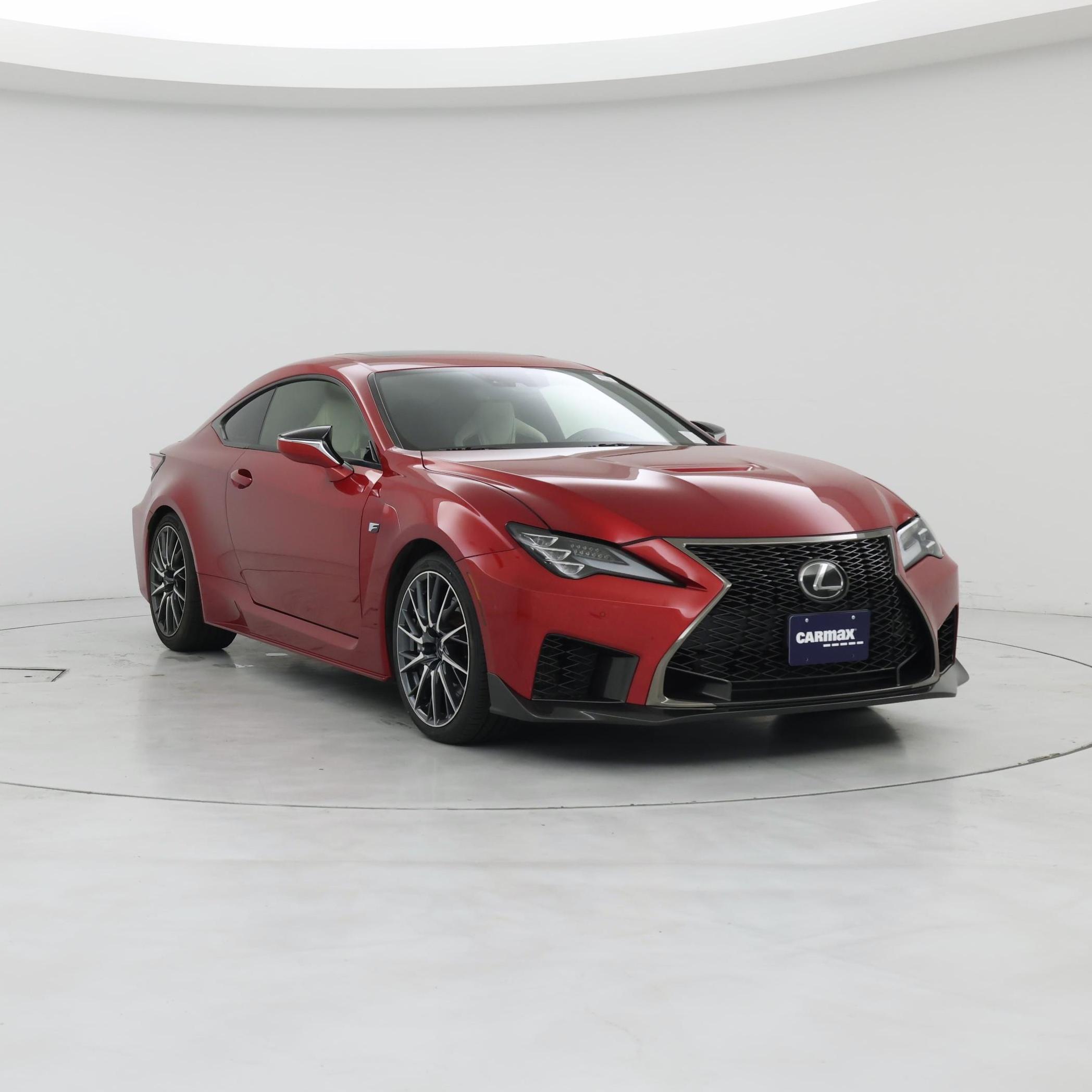 Red 2020 Lexus RC F Coupe Rear-Wheel Drive Automatic